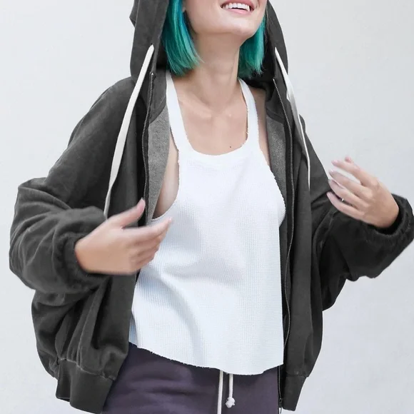 Cropped Hoodie - Picture 2 of 2